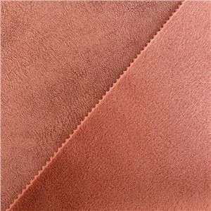 Suede s faux zajčje krzno tkanina